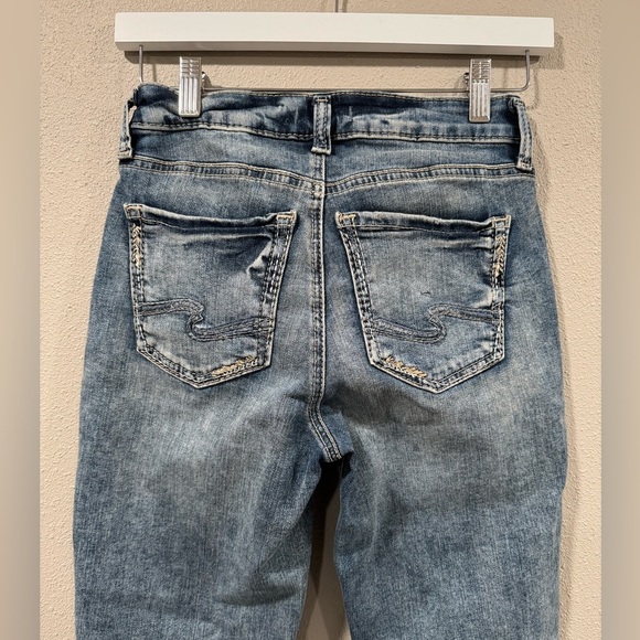 Silver Suki Capri Size 25 - Picture 2 of 5